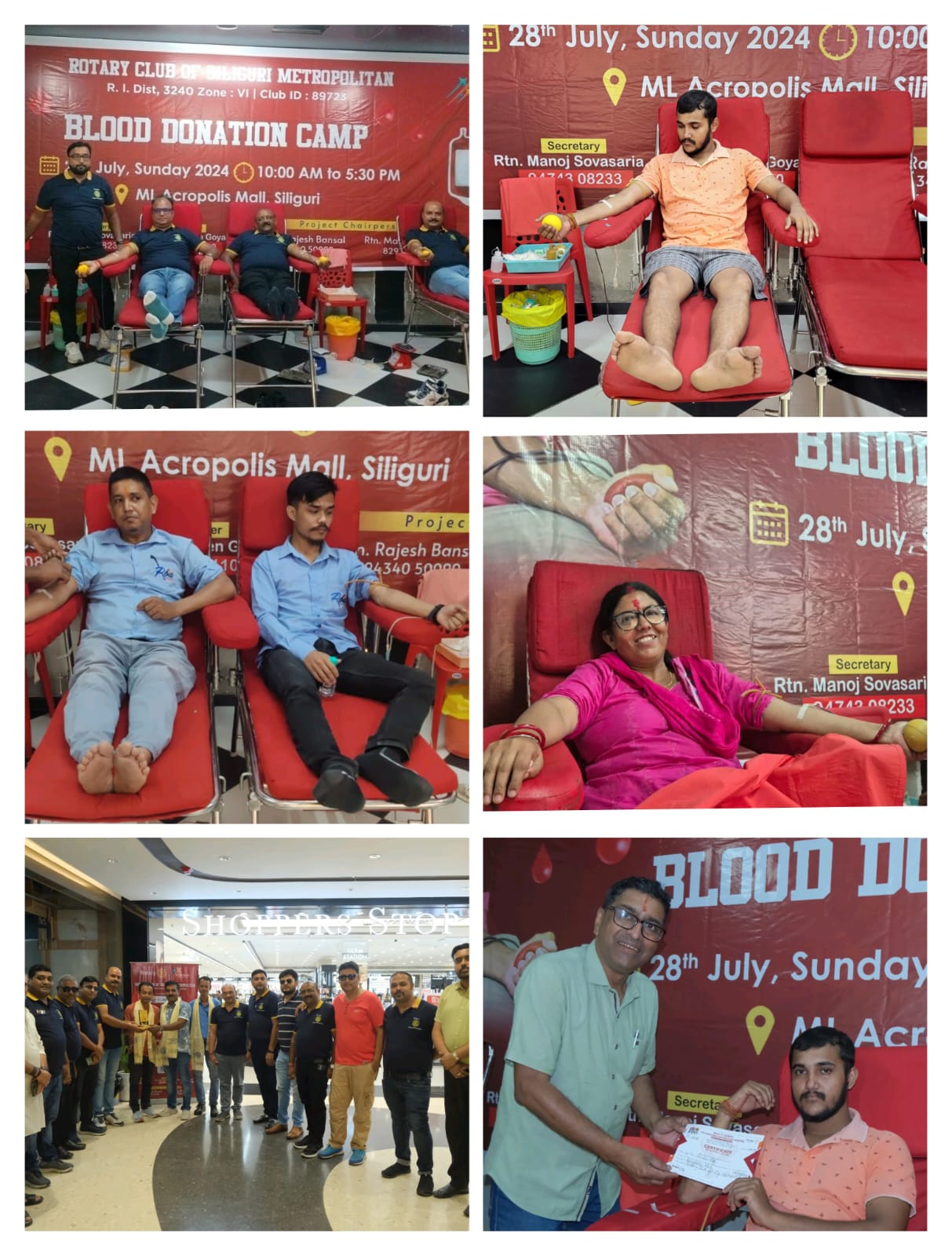 Read more about the article Blood Donation Camp at ML Acropolis Mall