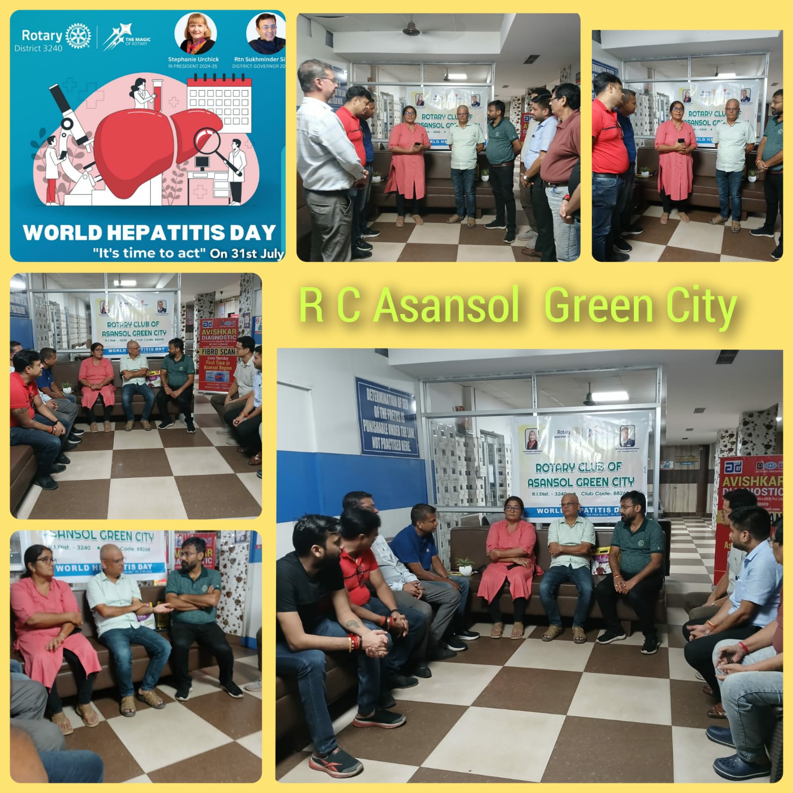 Read more about the article Observed World Hepatitis Day at Avishkar Diagnostic on 30th July 2024