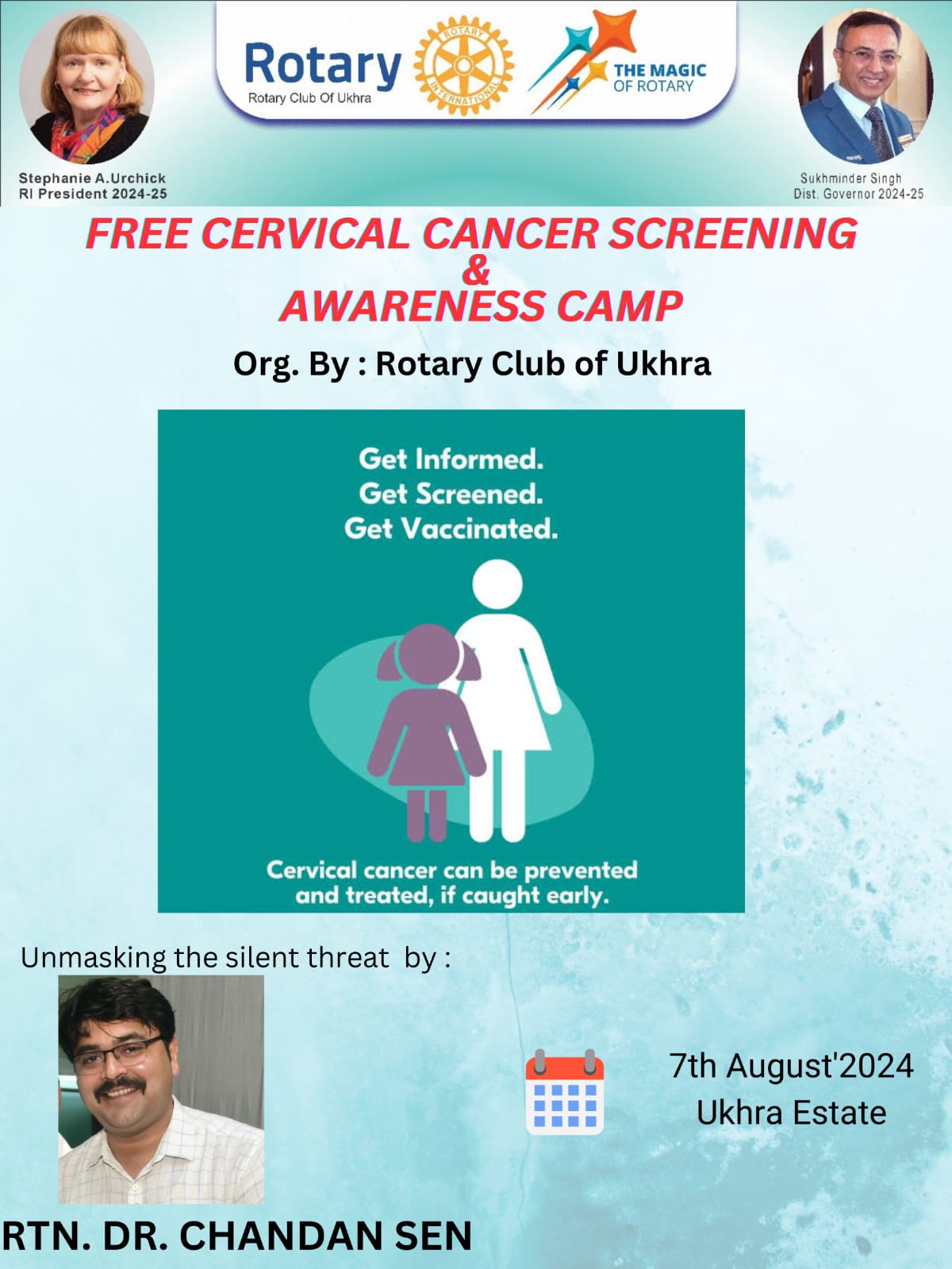 Read more about the article Free Cervical Cancer Screening And Awareness Camp