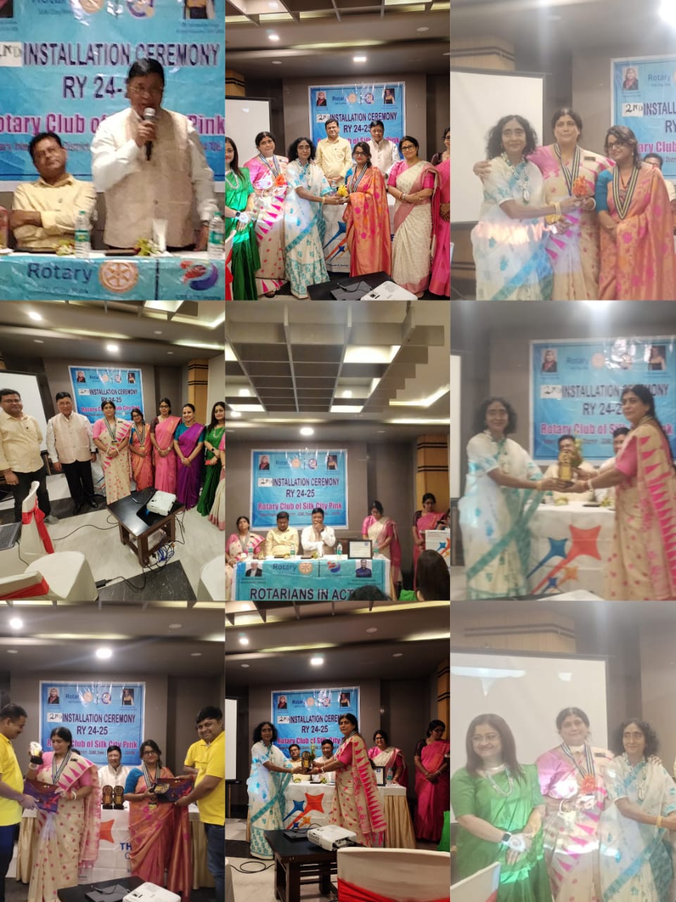 Read more about the article 2nd Installation ceremony of our club RC SILK CITY PINK