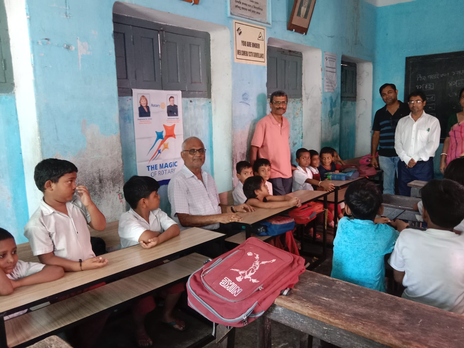 Read more about the article Distribution of Benches to Nandalal primary School