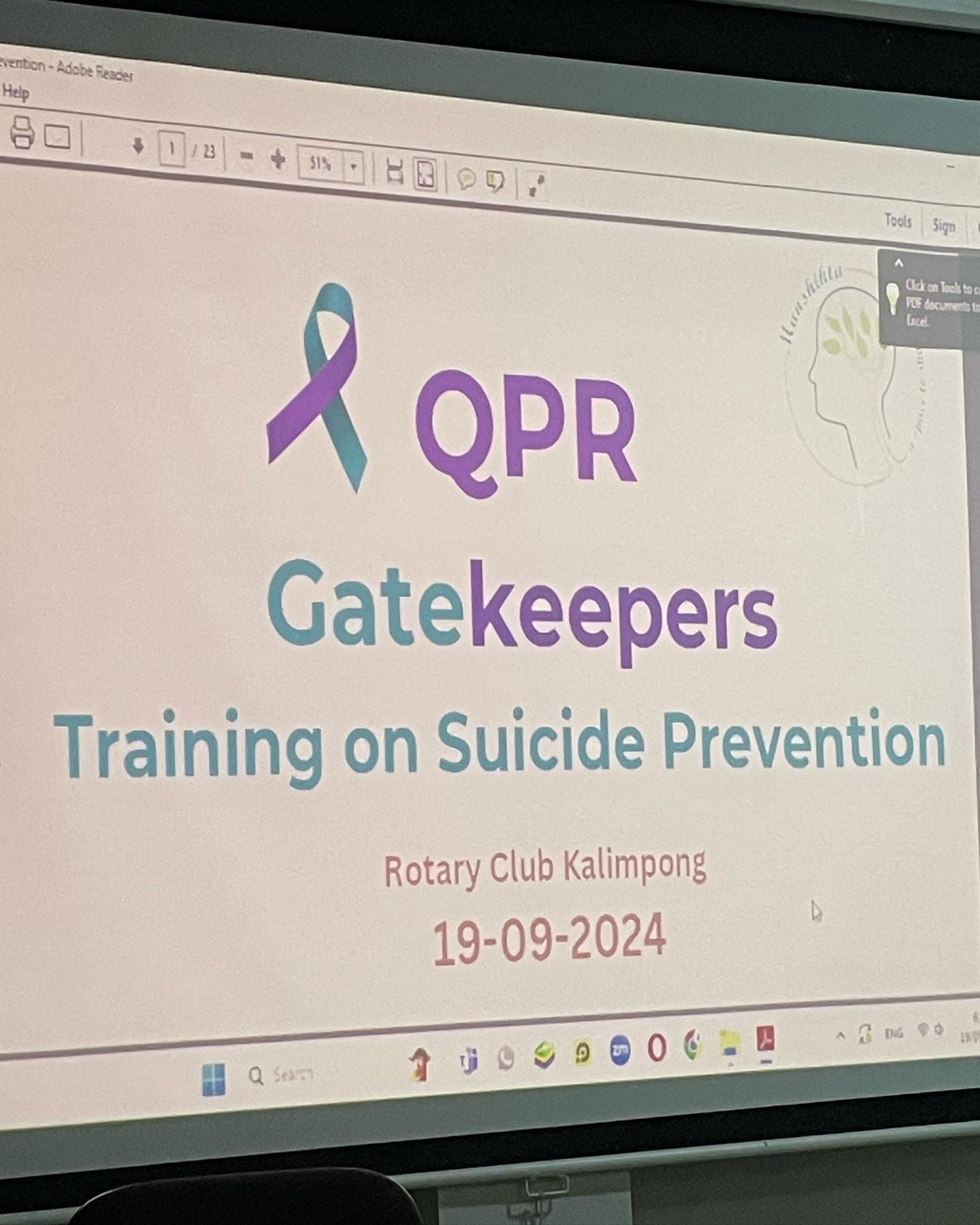 Read more about the article Suicide Prevention Training