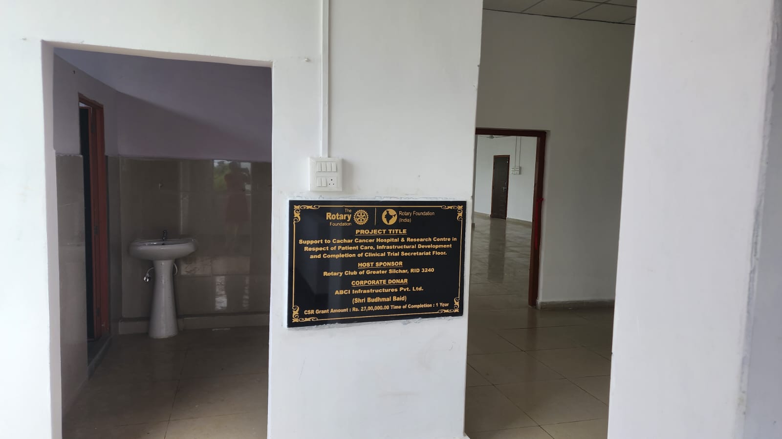 Read more about the article Permanent Project: Support to Cachar Cancer Hospital & Research centre in Respect of Patient care, Infrastructural Development and Completion of Clinical Trial Secretariat Floor