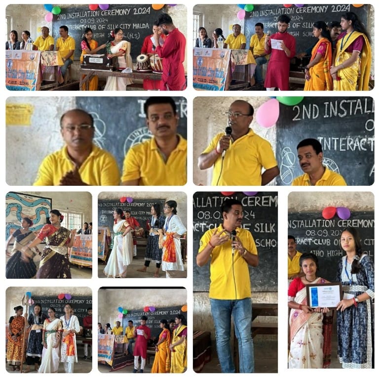 Read more about the article 2nd Installation Ceremony of Interact Club of Silk City Malda on 8th September, 2024