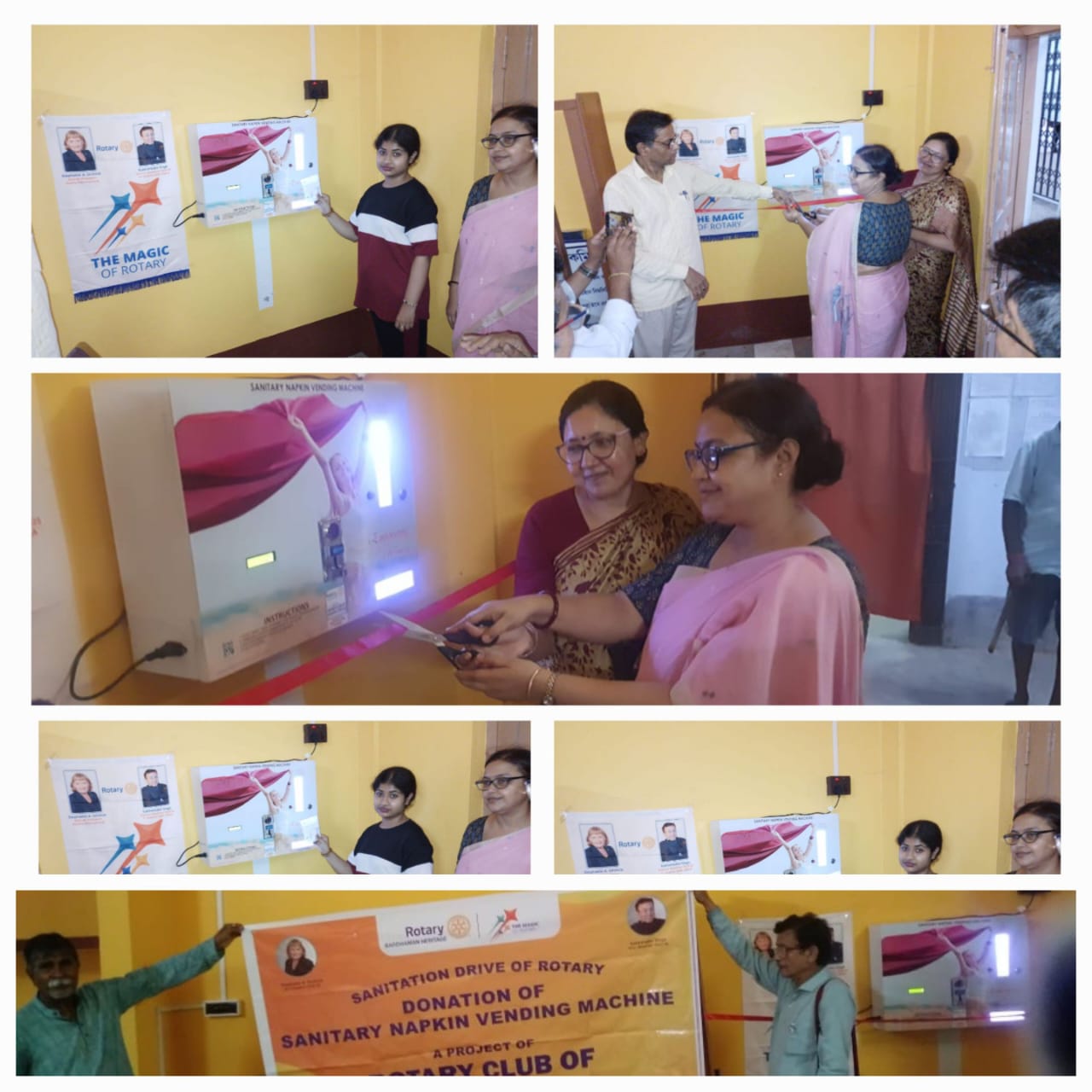 Read more about the article Women Empowerment by donation of Sanitary Napkin Vending Machine to Dr. DBNDS Mahavidyalaya