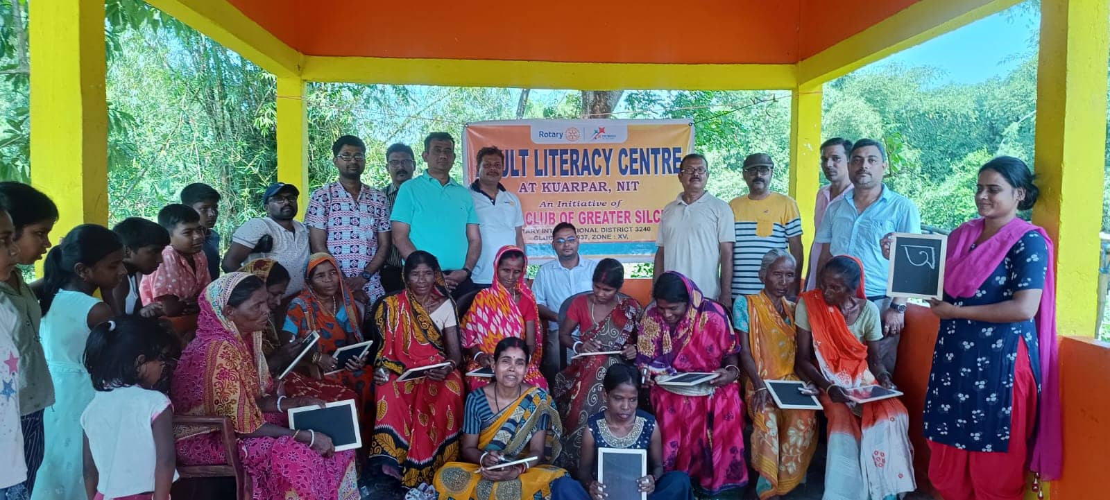 Read more about the article Adult Literacy Centre at Kuarpar, near NIT