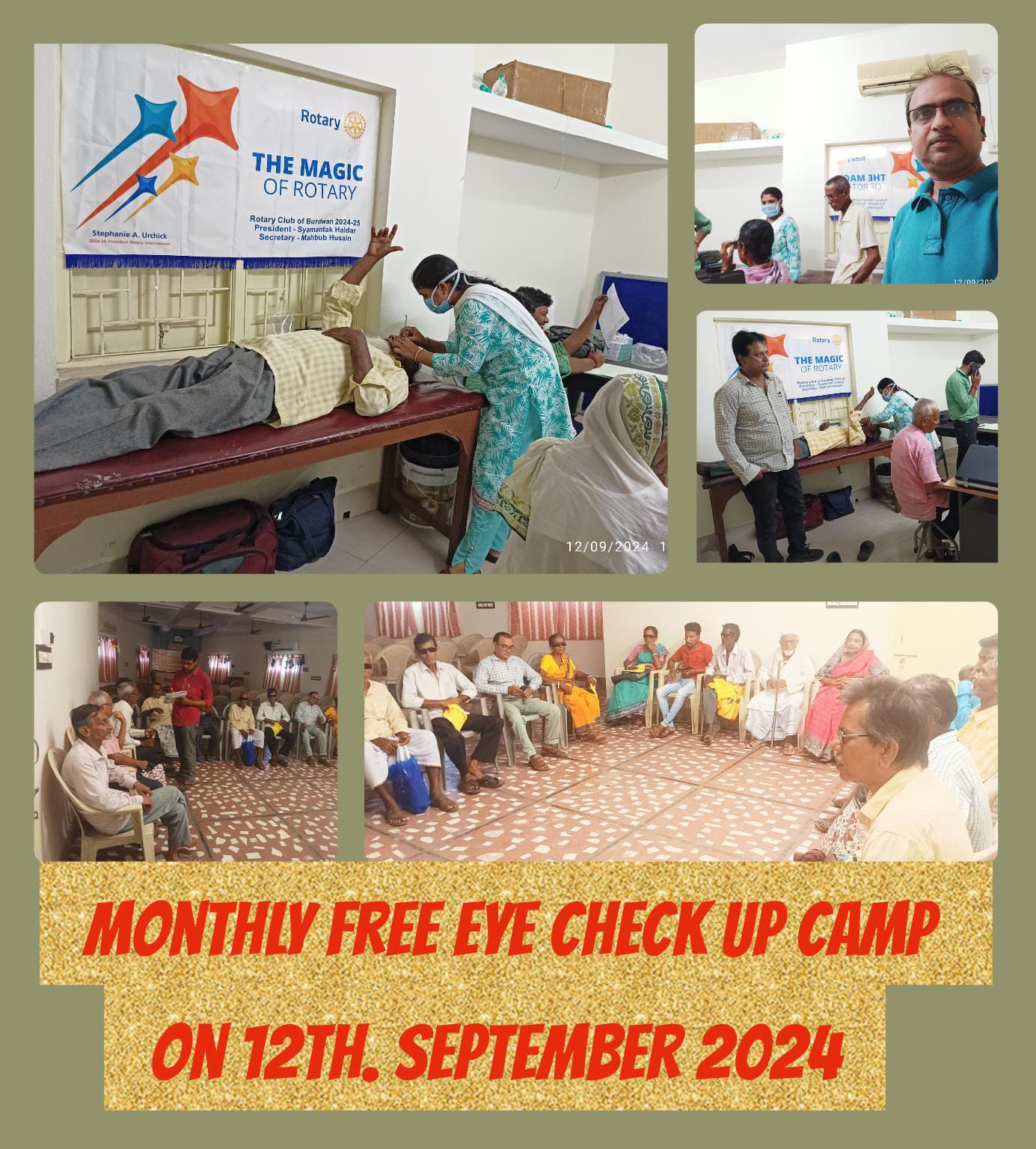 Read more about the article Free eye chech-up and Cataract Surgery patient selection camp