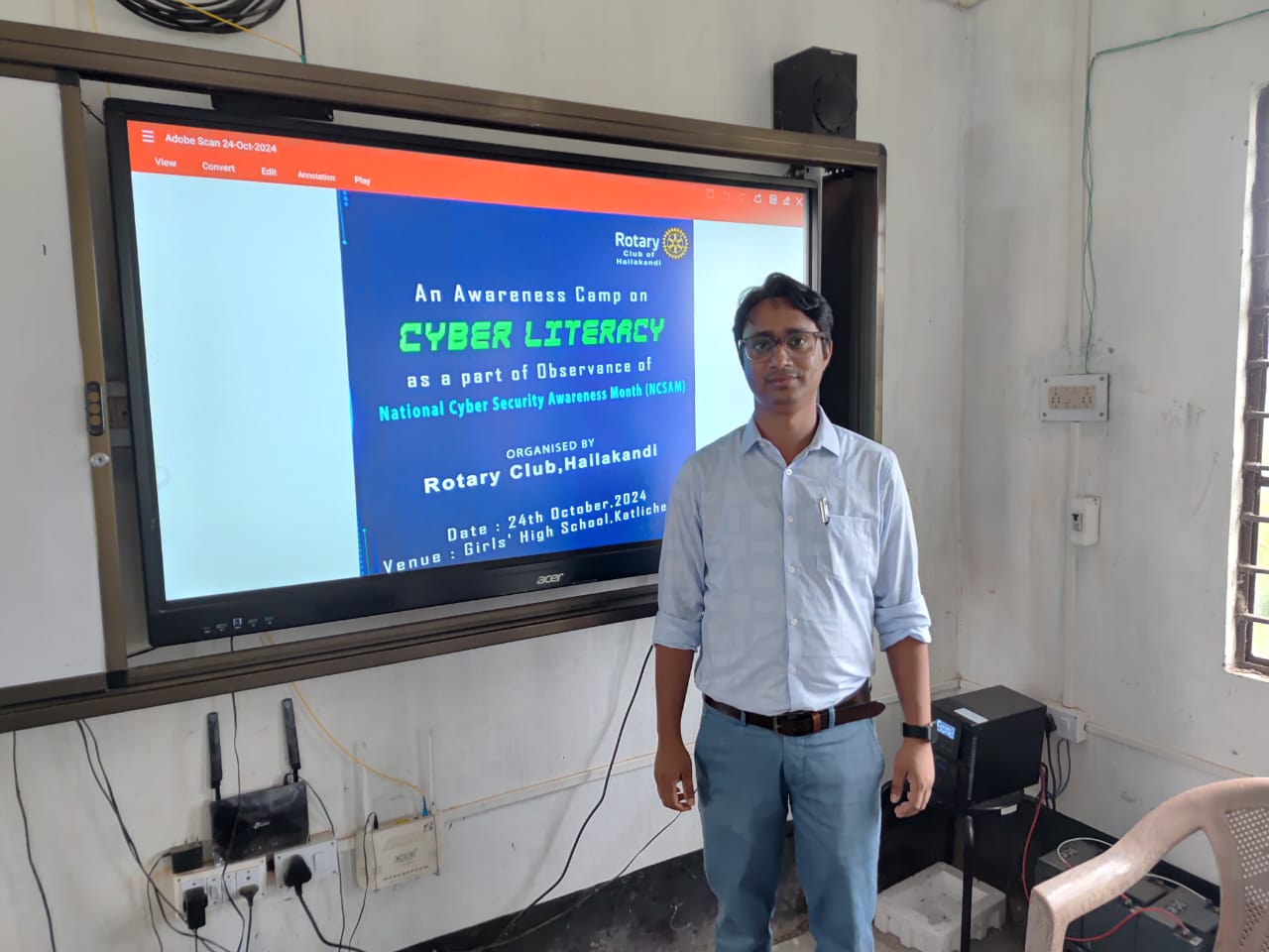 Read more about the article Awareness Camp on Cyber Security