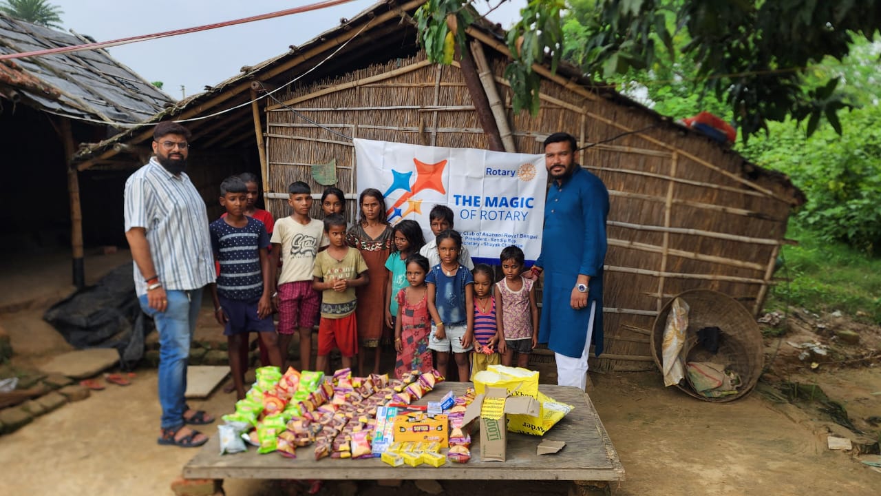 Read more about the article Distribution of Food packets to children