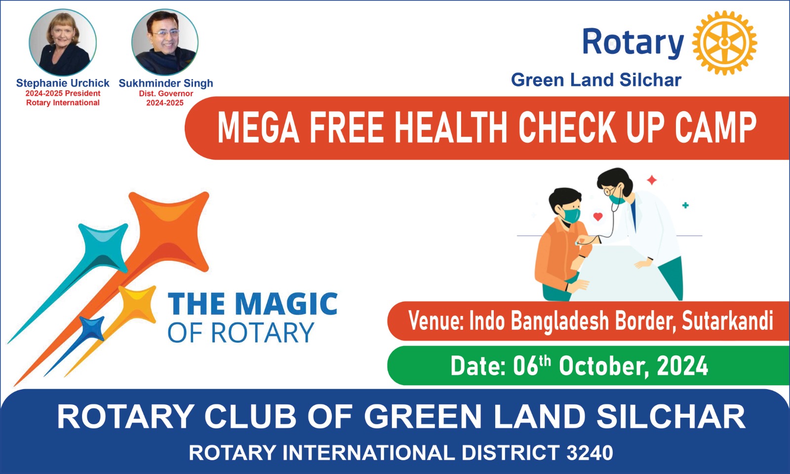 Read more about the article Mega Free Health checkup camp