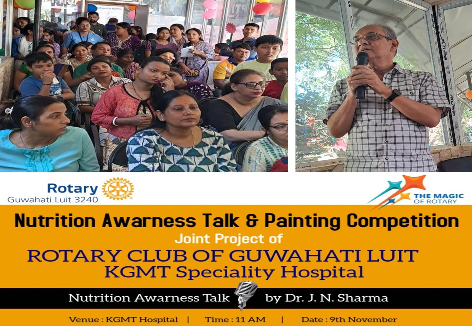 Read more about the article Nutrition Talk and Drawing Competition