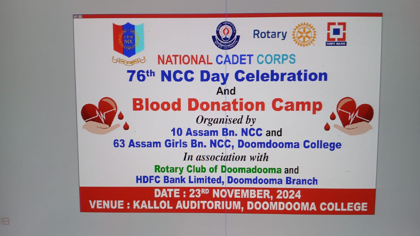 Read more about the article Blood Donation camp