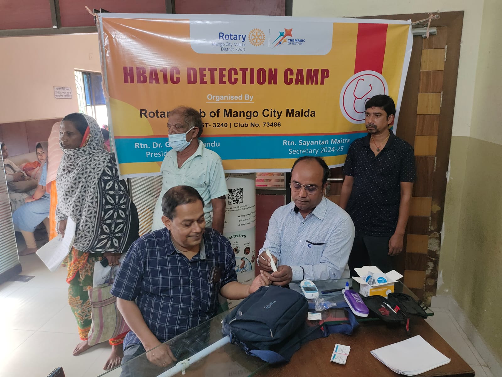 Read more about the article HbA1c Detection Camp