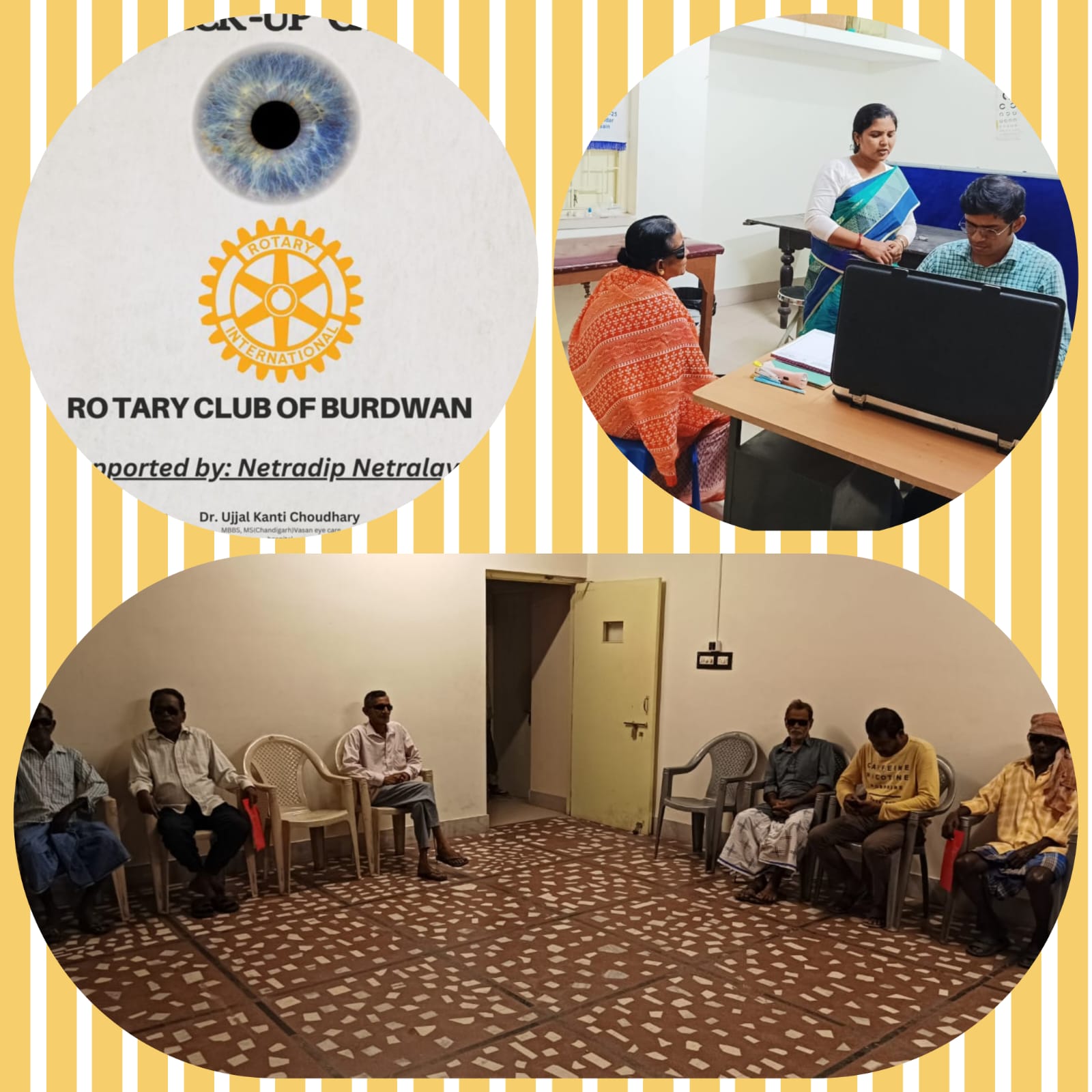 Read more about the article Free eye check-up and Cataract Surgery patient selection camp