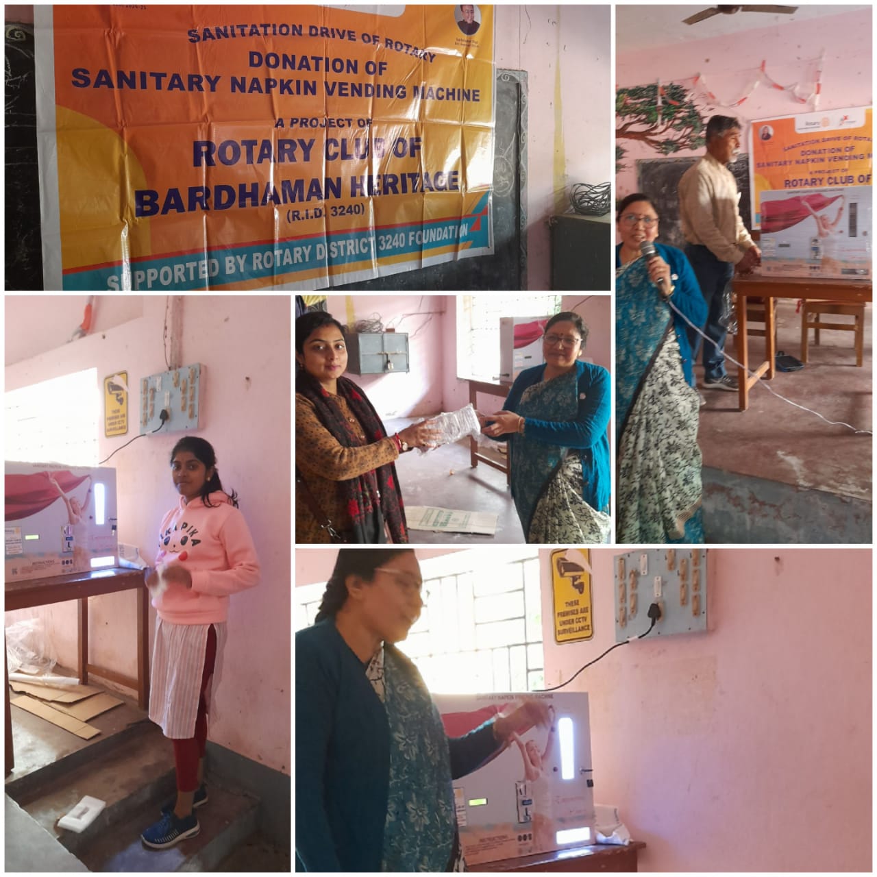 Read more about the article Empowering women by Donating Sanitary Napkin Vending Machine