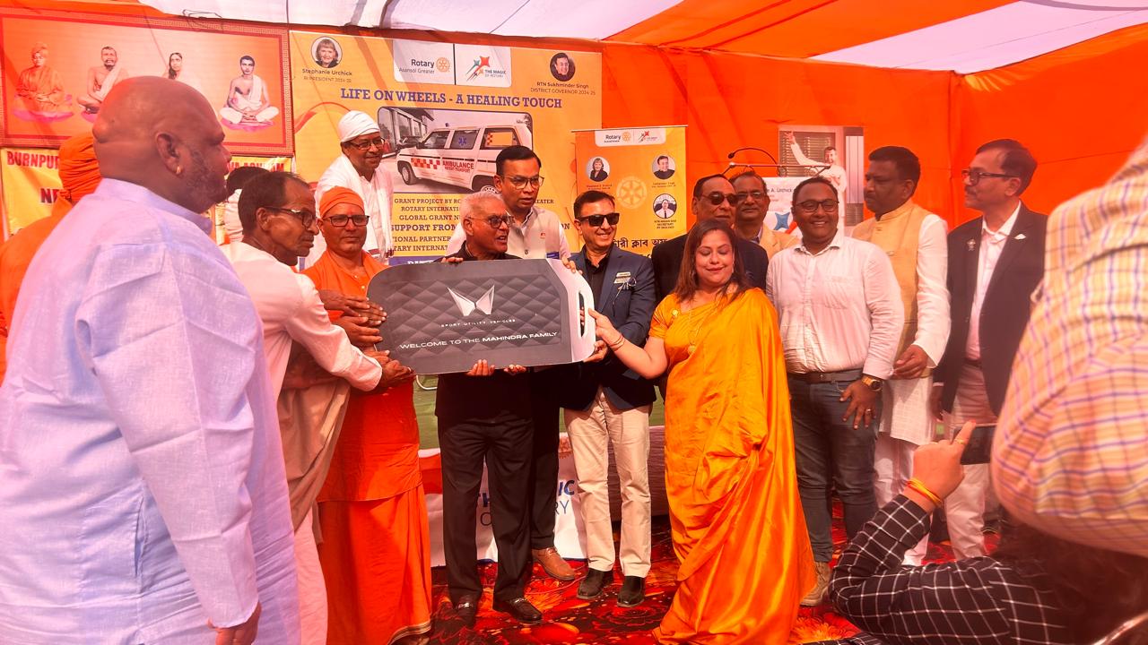 Read more about the article Attended in the Inauguration of Global Grant Project “Life on Wheels-A healing Touch” organized by R C Asansol Greater.