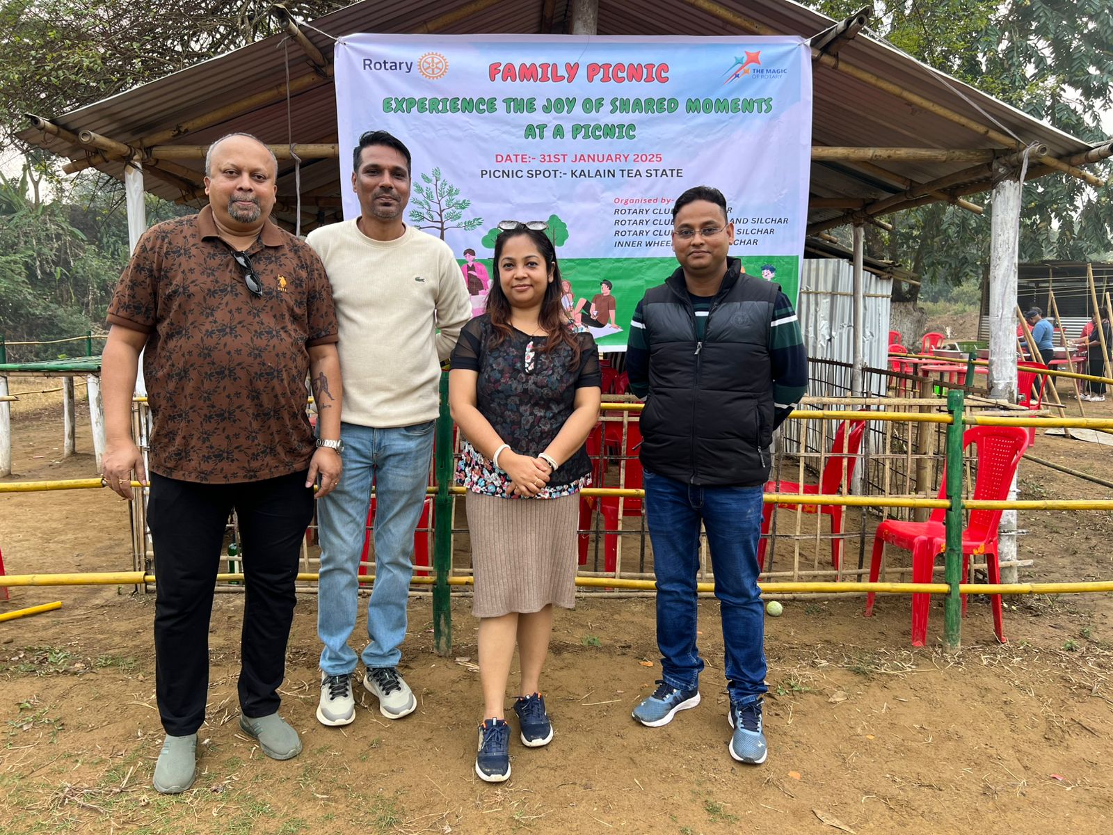 Read more about the article A joint Family Picnic among all the Rotary Clubs in Silchar