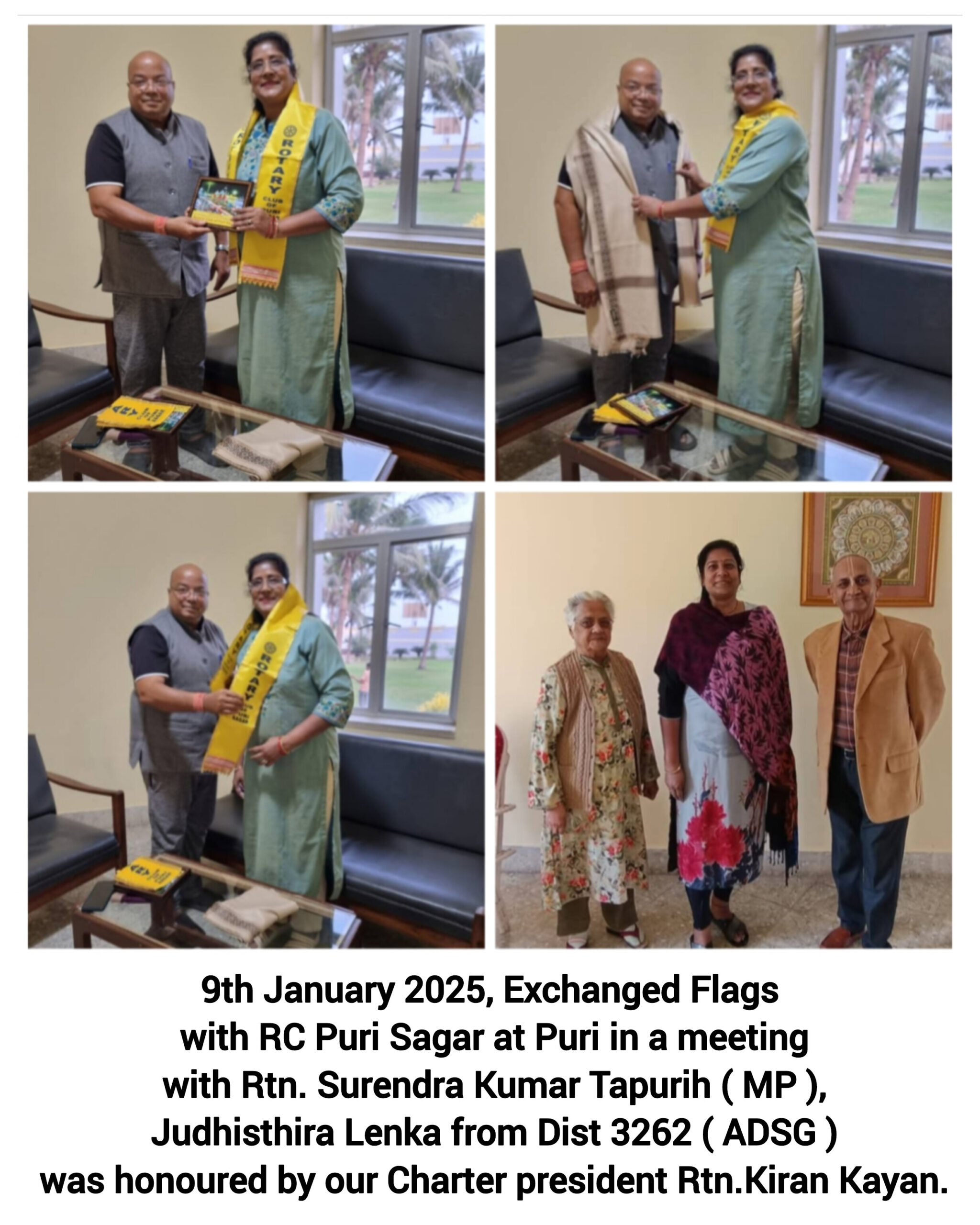 Read more about the article Flag exchange,Makar Sankranti, Republic Day