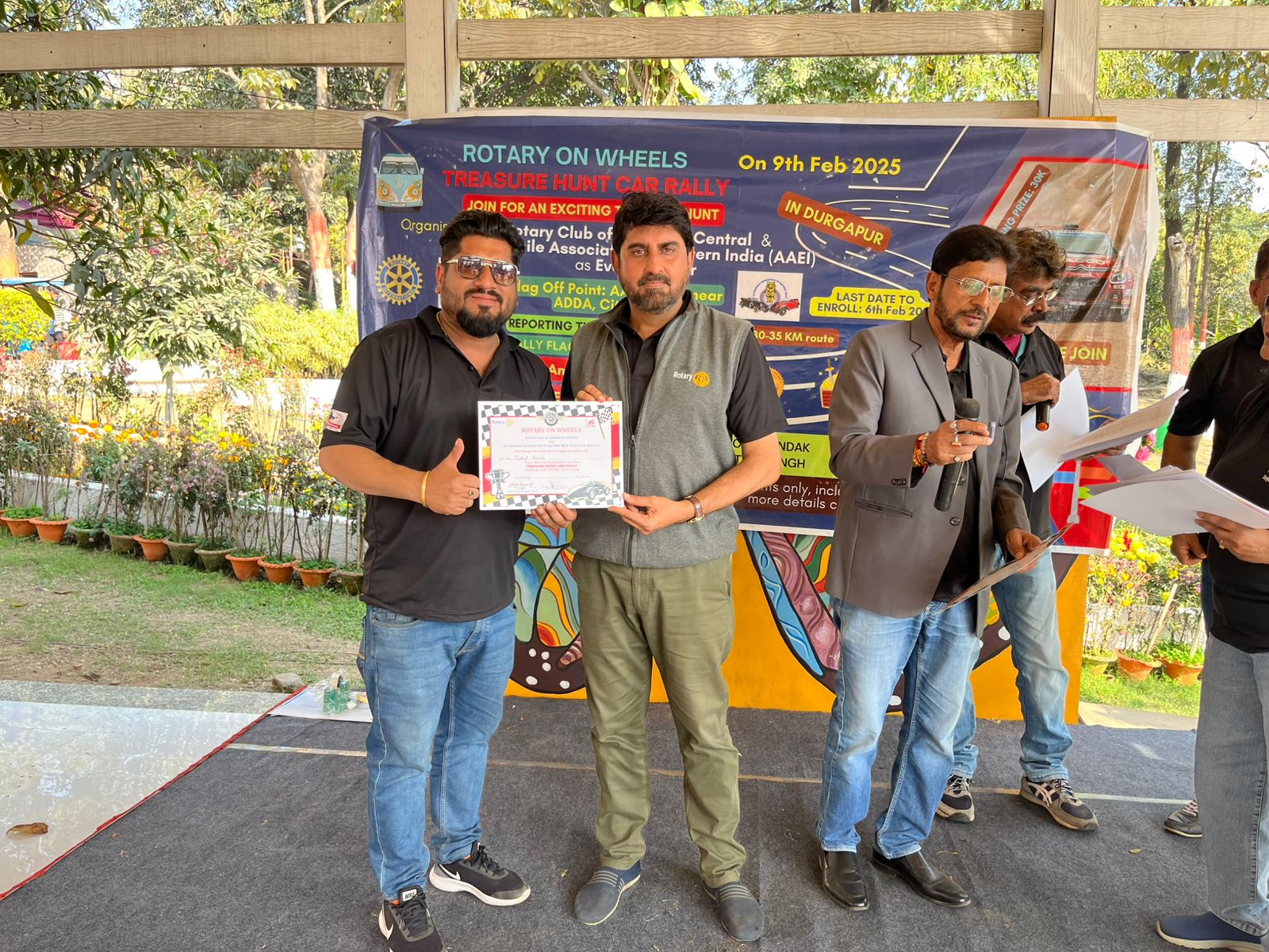 Read more about the article Rotary on Wheels