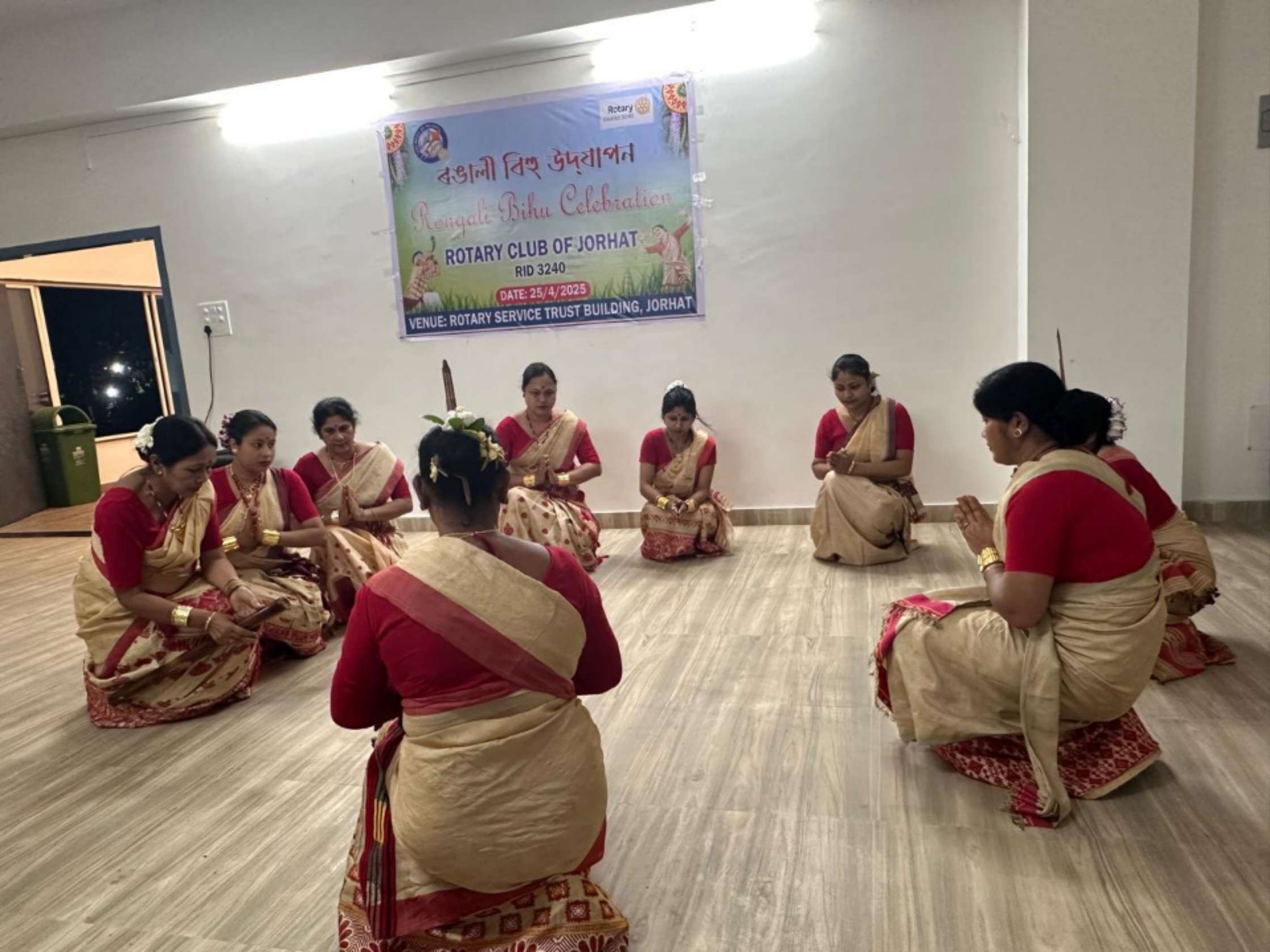Read more about the article Bihu nite with vocational candidate attending