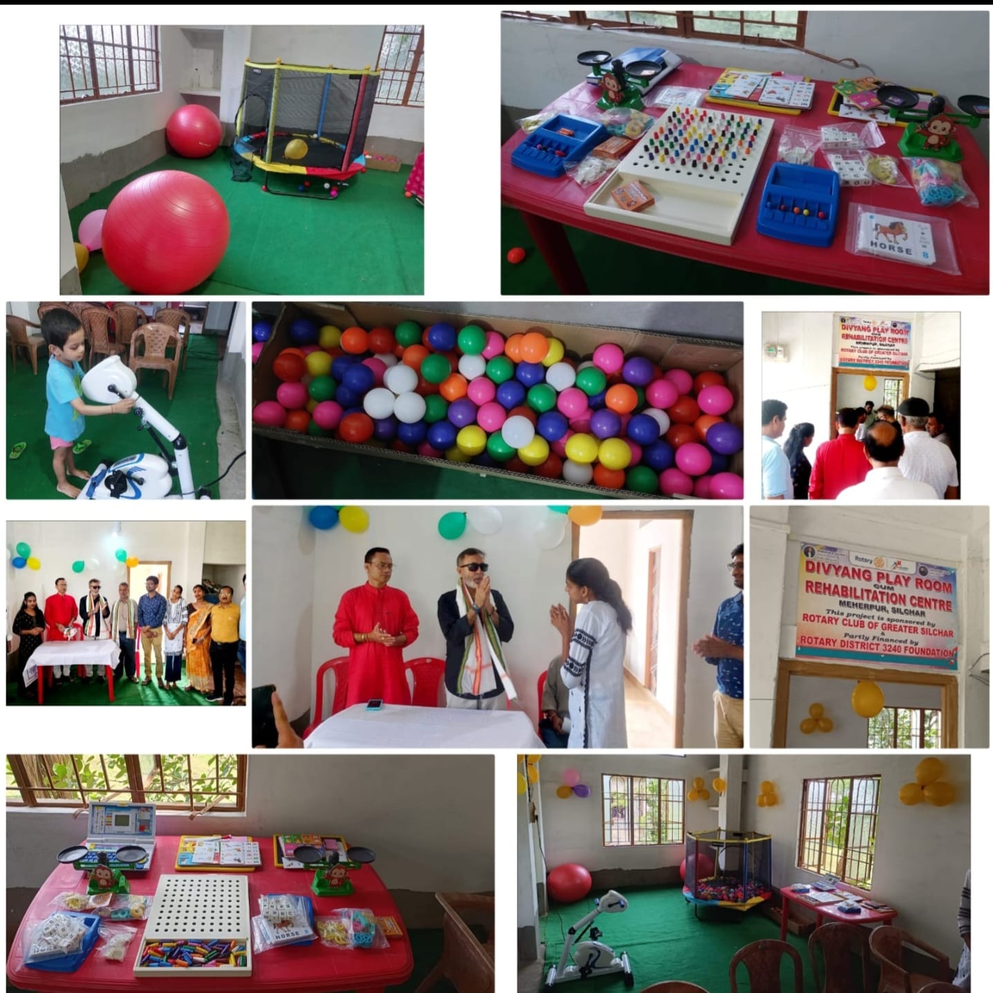 Read more about the article Inaugurated a fully equipped Divyang Play Room & Rehabilitation Centre