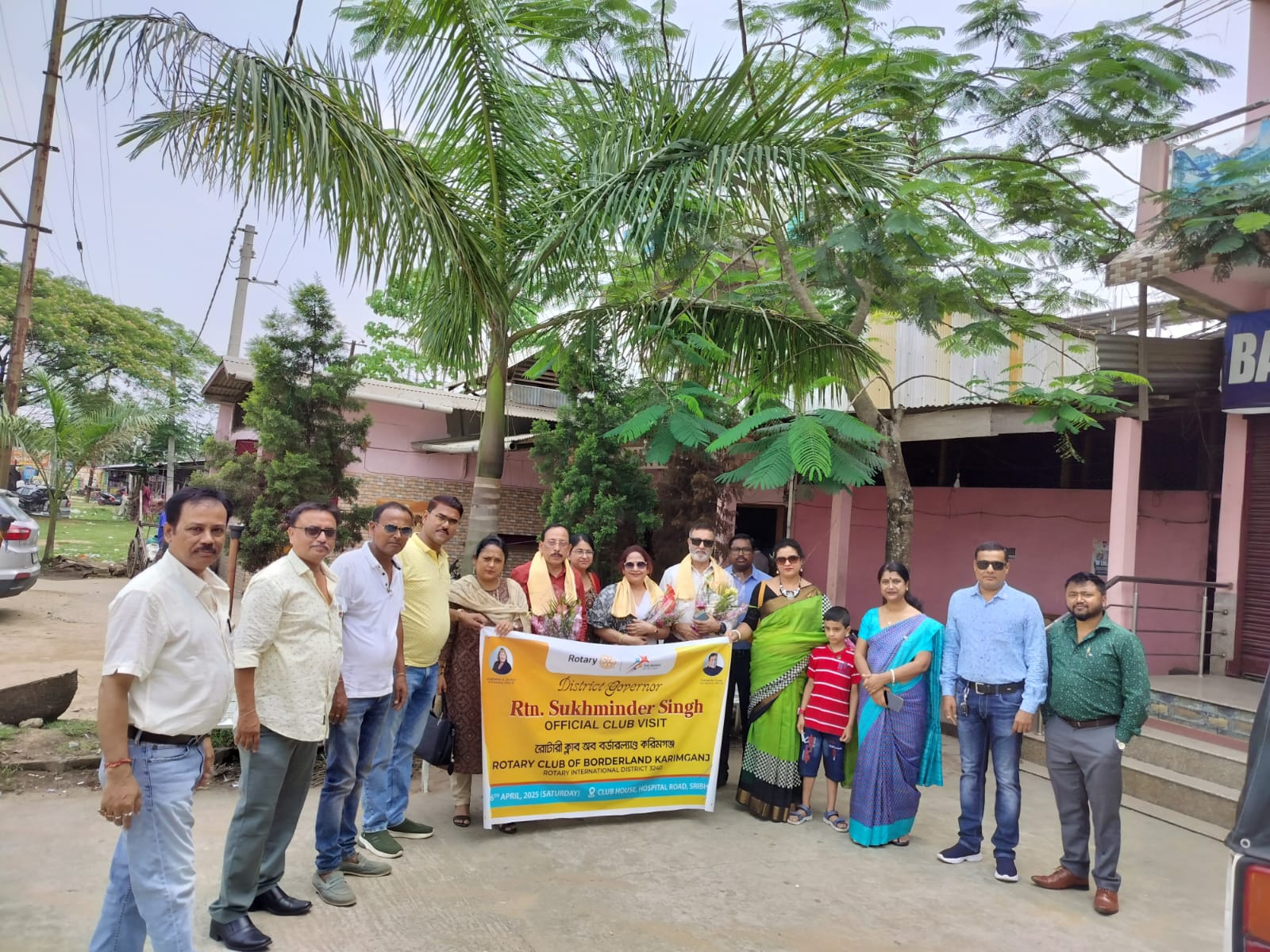 Read more about the article ERECTION OF WELCOME BOARD