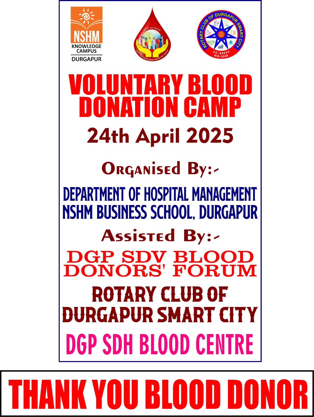 Read more about the article Mega Blood Donation Camp
