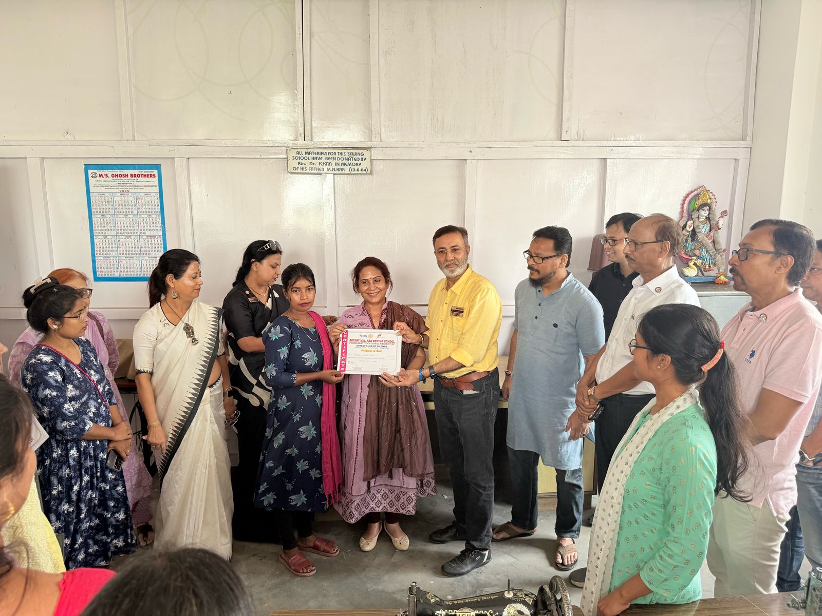 Read more about the article Certification to vocational trainees
