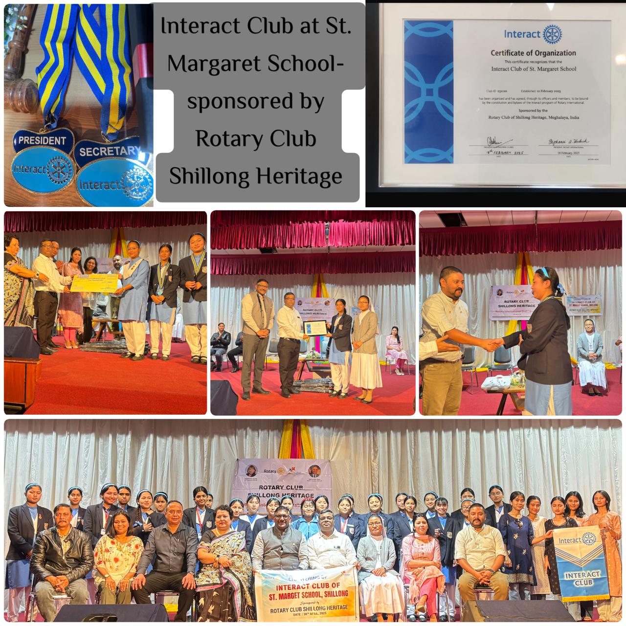 Read more about the article Charter Presentation – Interact Club of St.Margaret School
