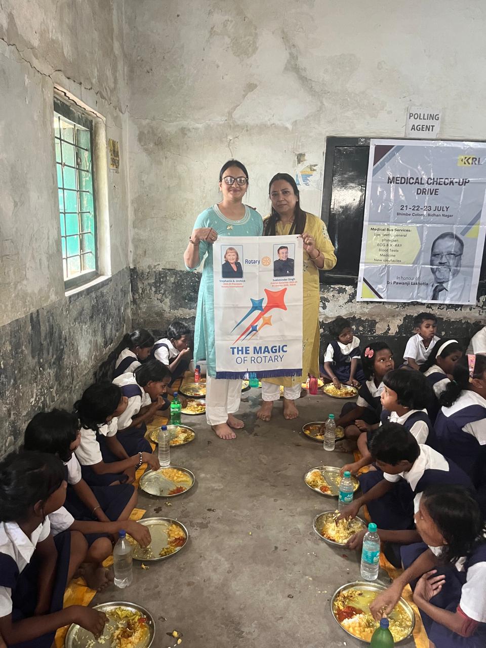 Read more about the article Meal served to an adopted school
