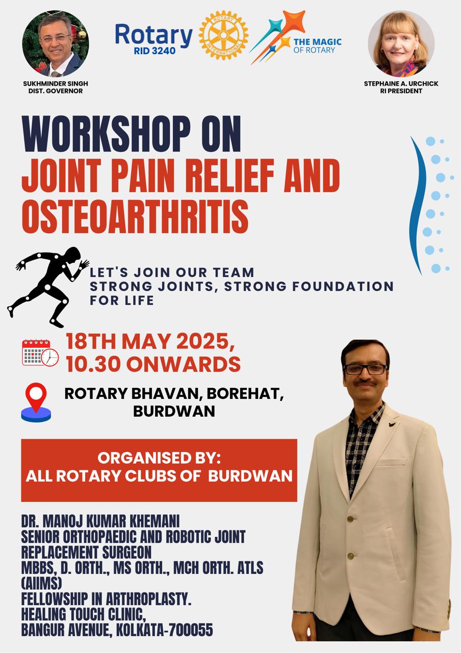 Read more about the article Workshop on Joint Pain and Relief