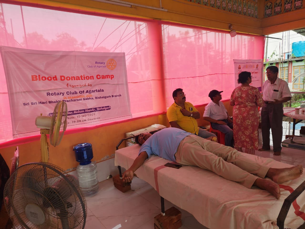Read more about the article Blood Donation Camp at Bishalgarh