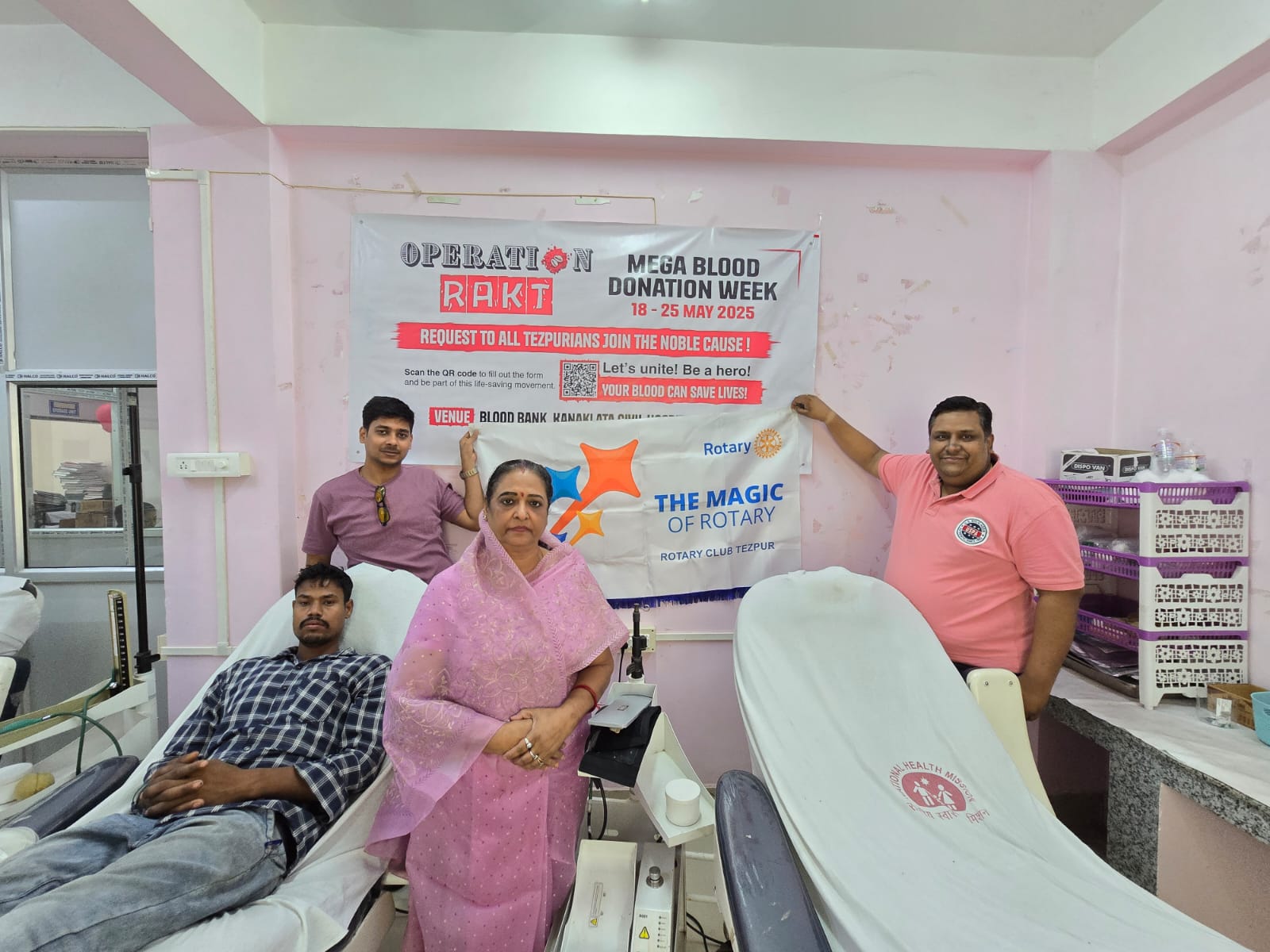 Read more about the article OPERATION RAKT- MEGA BLOOD DONATION WEEK
