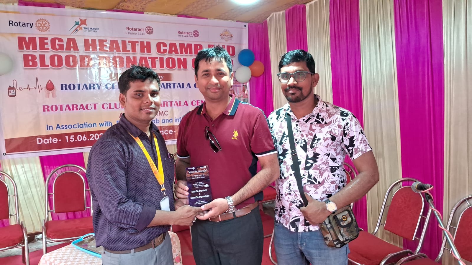 Read more about the article Mega health camp and blood donation.camp