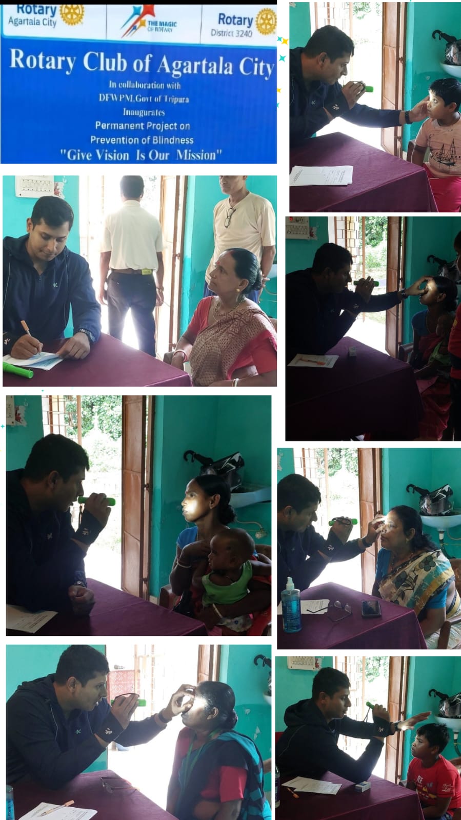 Read more about the article Rotary eye care clinic