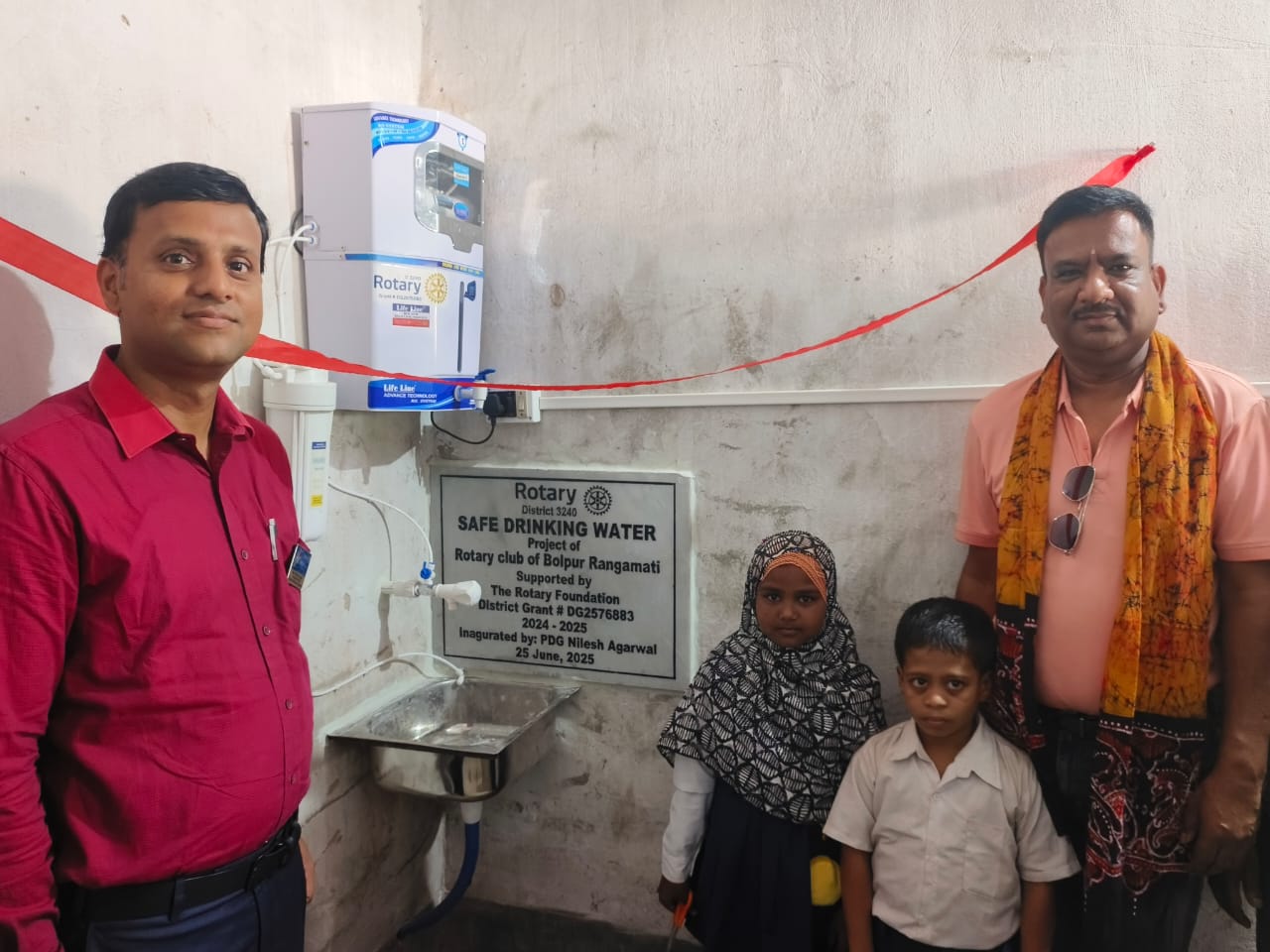Read more about the article Two water filters donated