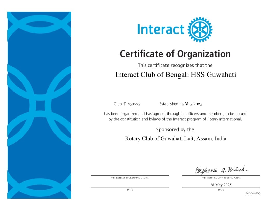 Read more about the article Interact Club foemation