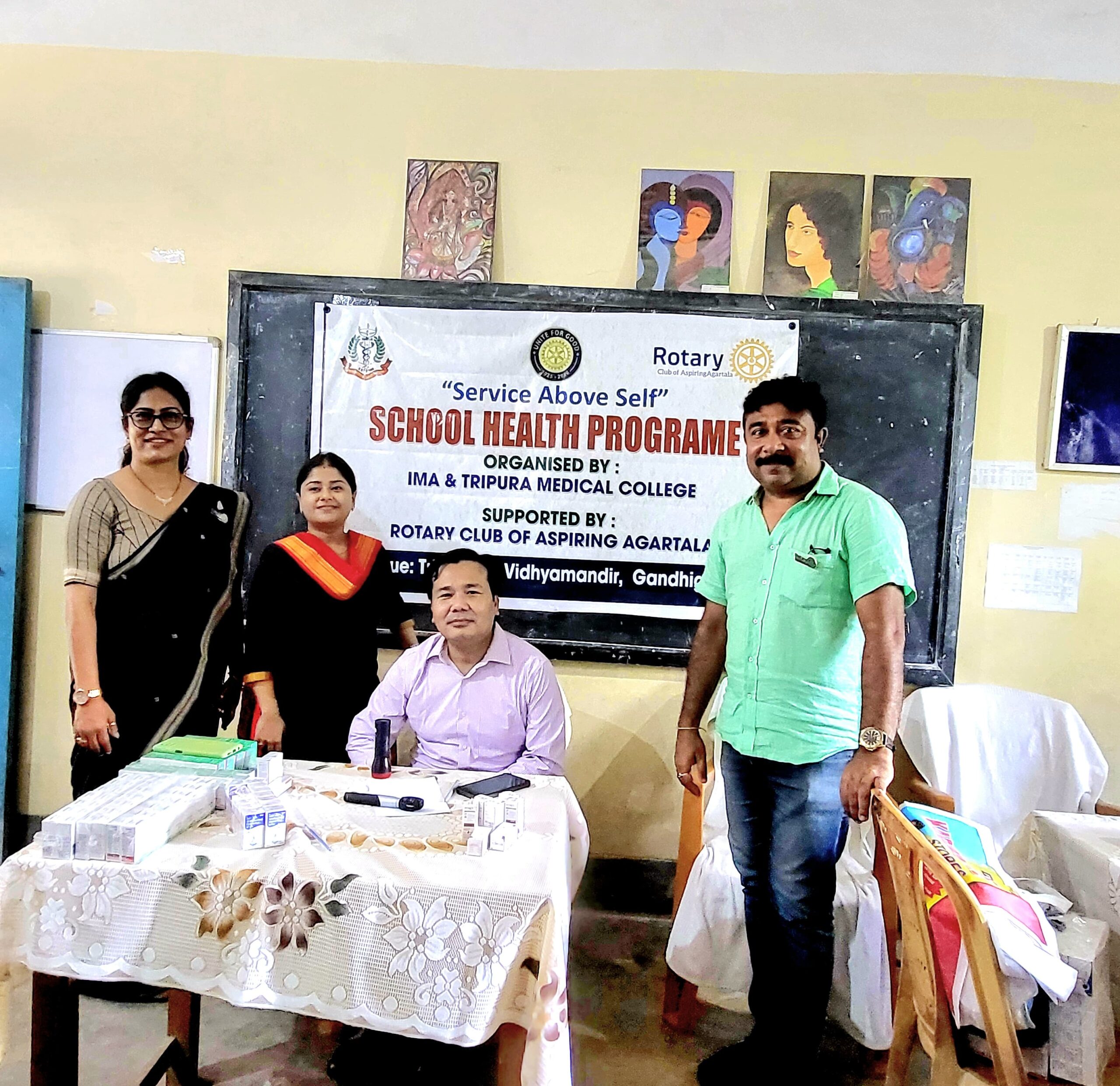 Read more about the article School Health Programme (Medical Camp)
