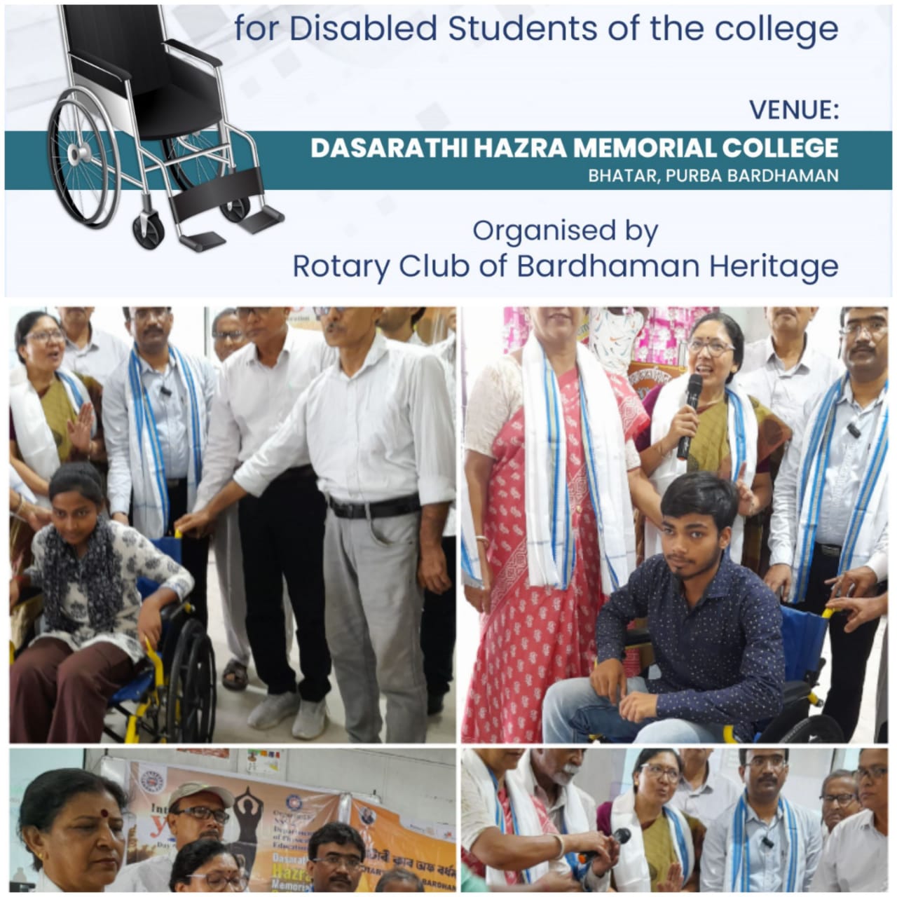 Read more about the article Wheelchair distribution: Lend our hands
