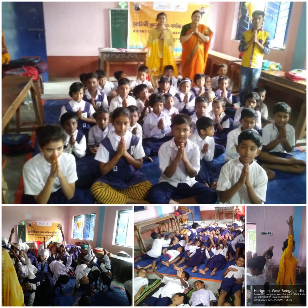 Read more about the article Seven Days Yoga Camp at Primary School