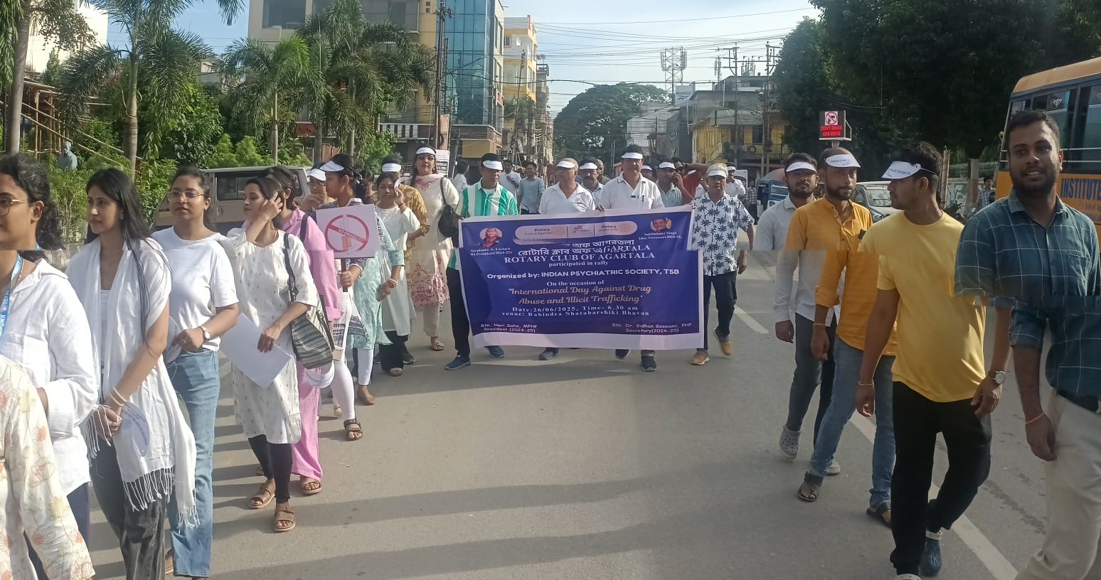 Read more about the article Rally for awareness on ‘International Day Against Drug Abuse and Illicit Trafficking’ organised by Indian Psychiatric Society on 26th June, 2025.