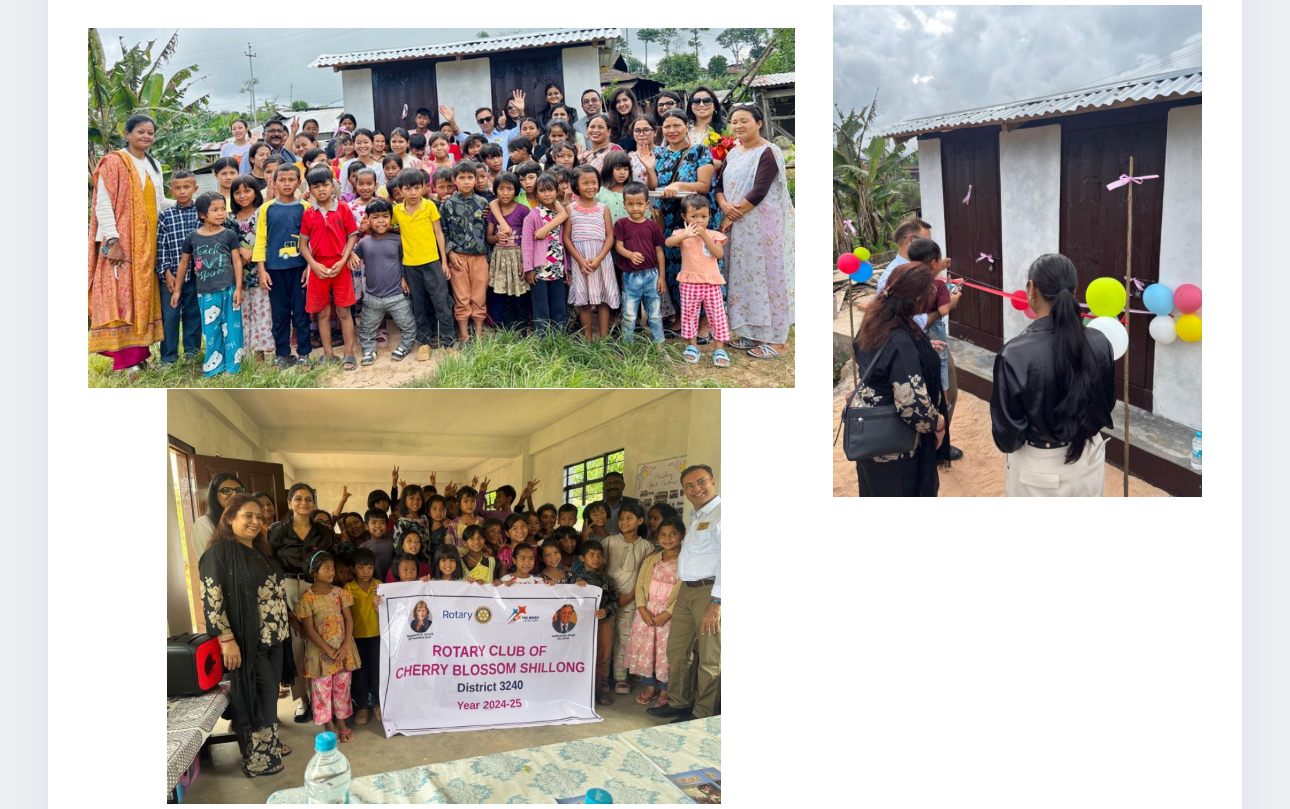 Read more about the article TOILET BLOCK AND CLASSROOM INAUGURATION AT SPARKS CHOOL MAWLONG