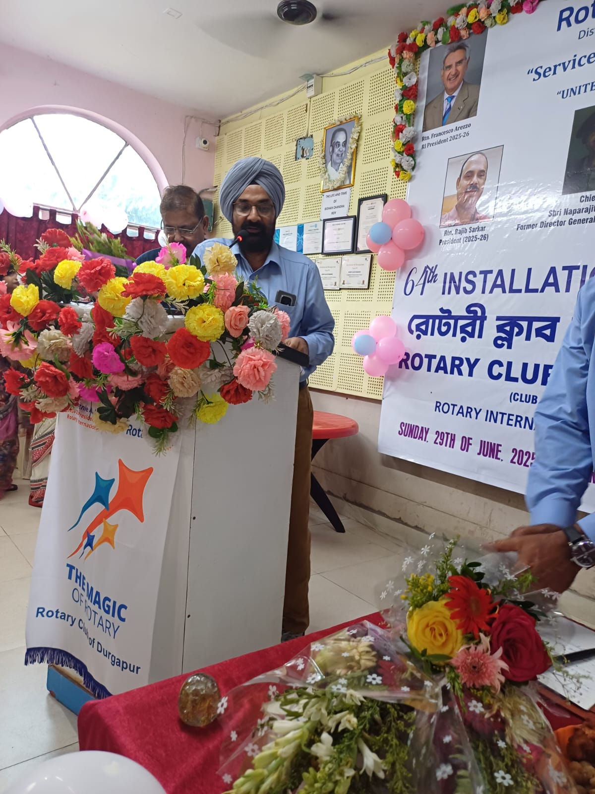 Read more about the article attended Installation of different clubs