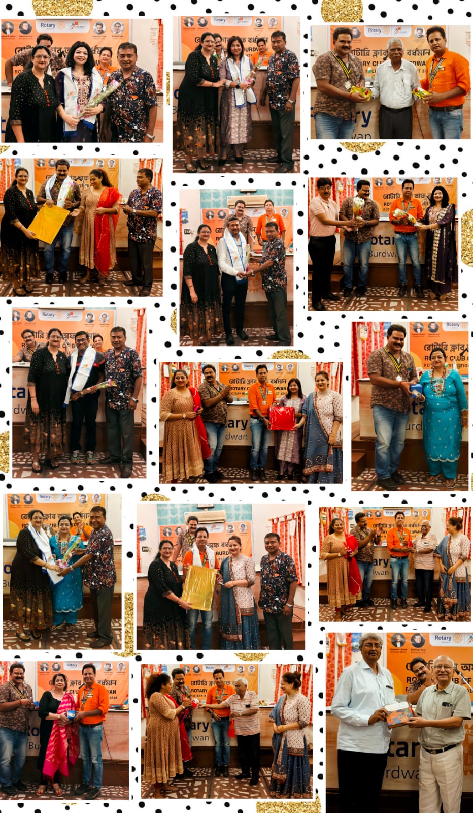 Read more about the article The Rotary Club of Burdwan wrapped up the Rotary Year 2024-25 with celebration: Club Service